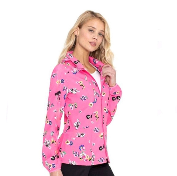 Heart Soul Pink Hooded Jacket Scrubs - Picture 11 of 11